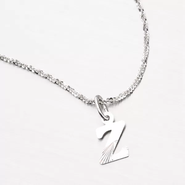 Strieborné písmenko - Z M5114-FC-Z