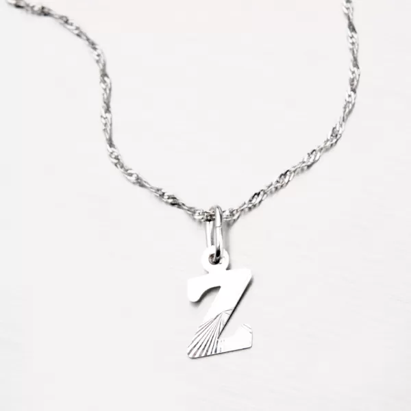 Strieborné písmenko - Z M5114-FC-Z