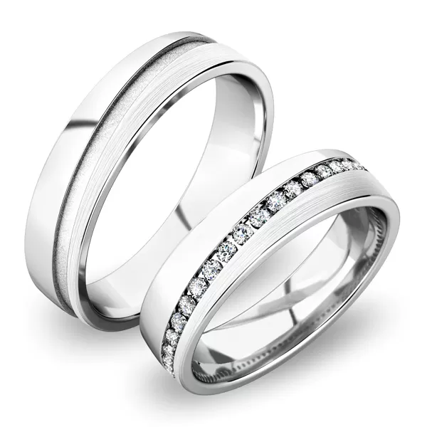 Zlaté snubné prstene SP-61056