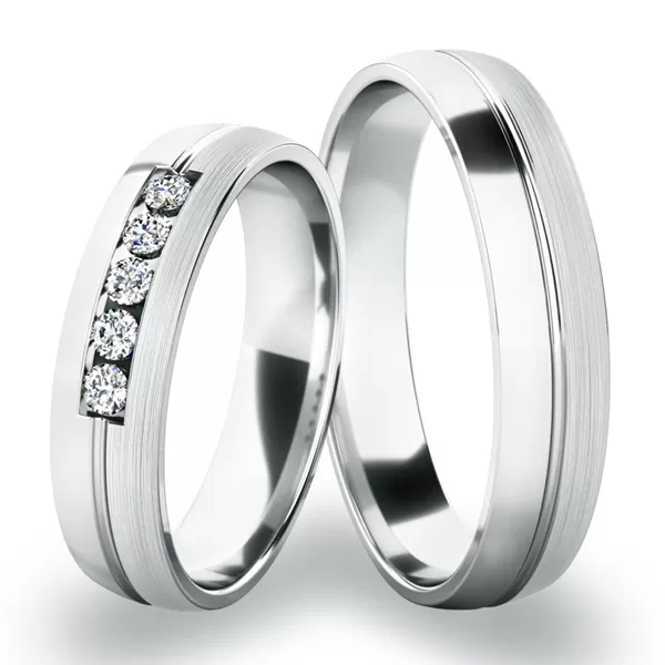 Zlaté snubné prstene SP-287