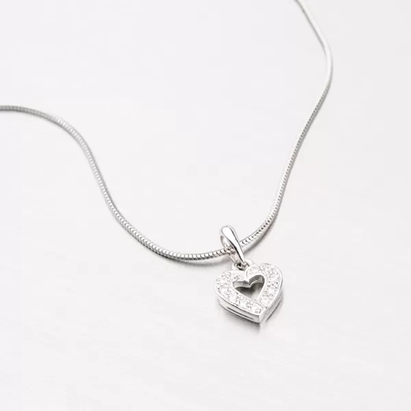 Zlatý prívesok so zirkónmi DZ0021B