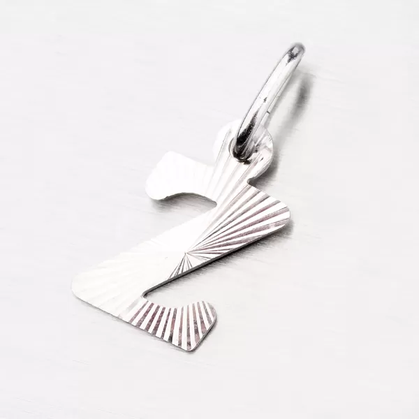 Strieborné písmenko - Z M5114-FC-Z