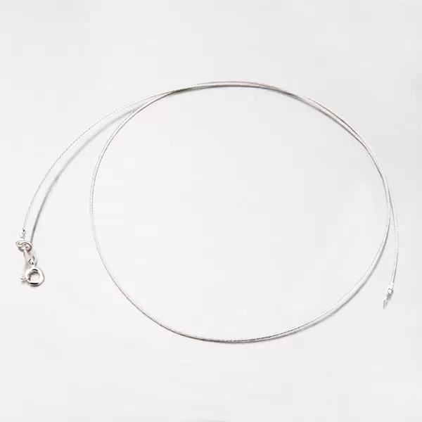 Pevný náhrdelník zo striebra 92003043-42-SLX