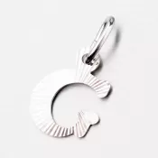 Strieborné písmenko - G M5114-FC-G