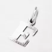 Strieborné písmenko - E M5114-FC-E