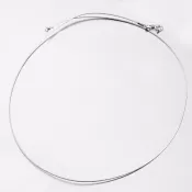 Pevný náhrdelník zo striebra 92003043-001-SLX