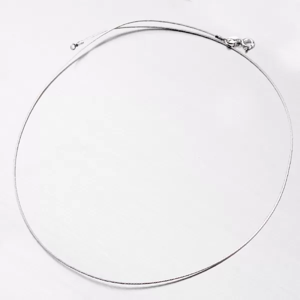 Pevný náhrdelník zo striebra 92003043-001-SLX
