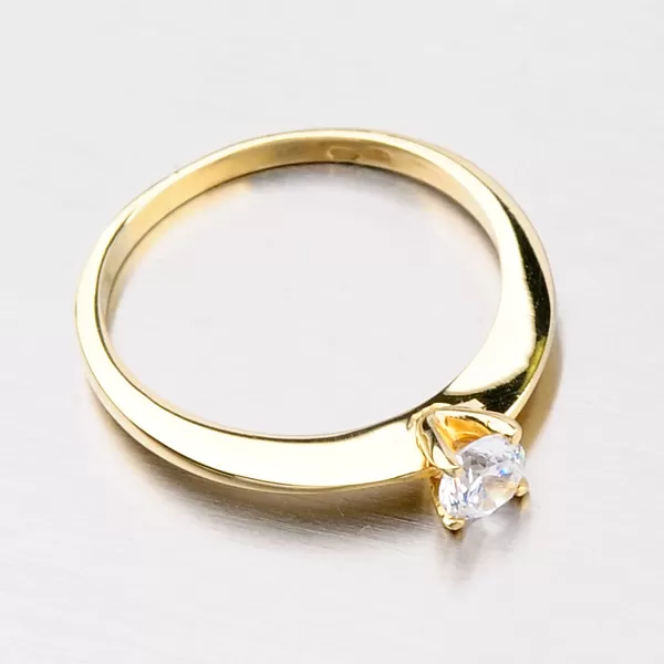 Elegantný prsteň zo zlata DZ1232ZL