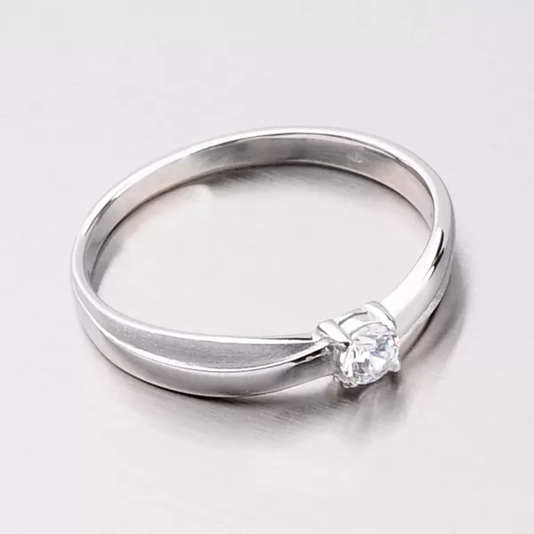 Dámsky prsteň so zirkónmi DZ1906B