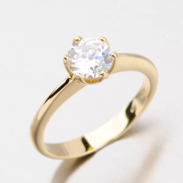 Dámsky prsteň so zirkónmi DZ1959ZL