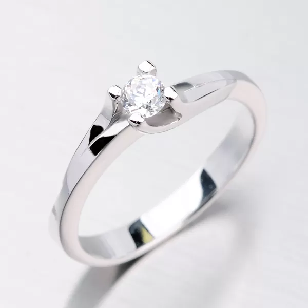 Dámsky prsteň so zirkónom DZ1854B