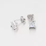 Strieborné kôstky so zirkónmi YNG2144