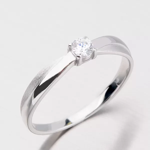 Dámsky prsteň so zirkónmi DZ1906B