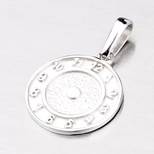 Zlatý prívesok - krstiace hodiny 687-0042