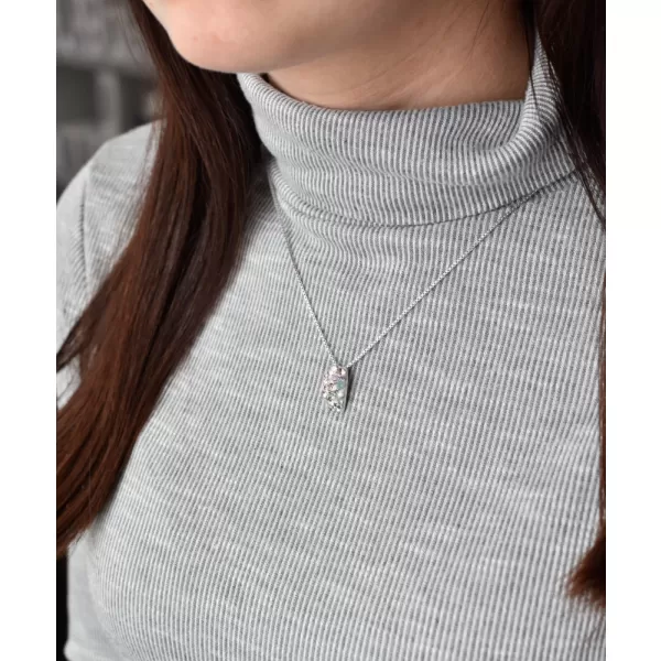 Strieborný prívesok s kryštálmi Swarovski mix farieb obdĺžnik 34194.3 sakura