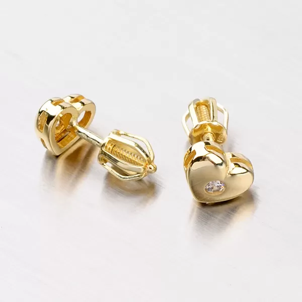 Srdiečka so zirkónmi DZ1925ZL