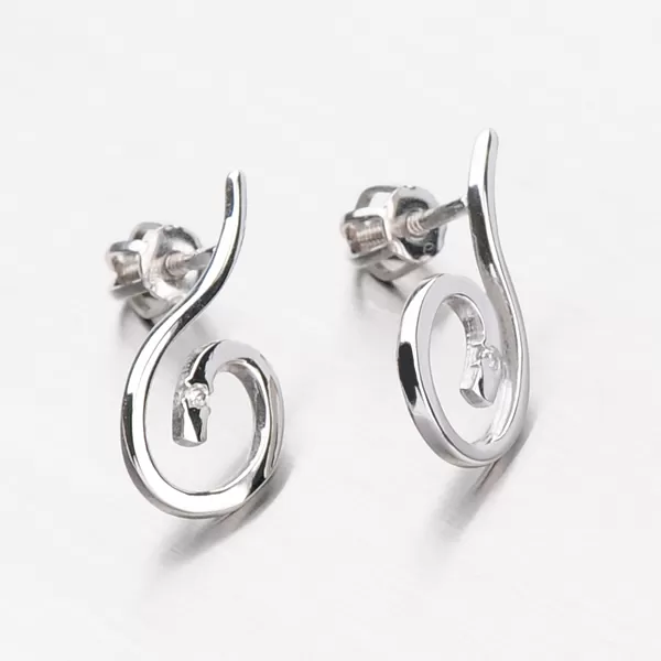 Náušnice so zirkónmi DZ2022B