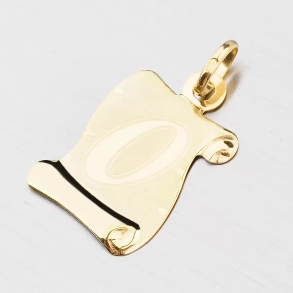 Zlatý pergamen s písmenkom O 43-2065-O