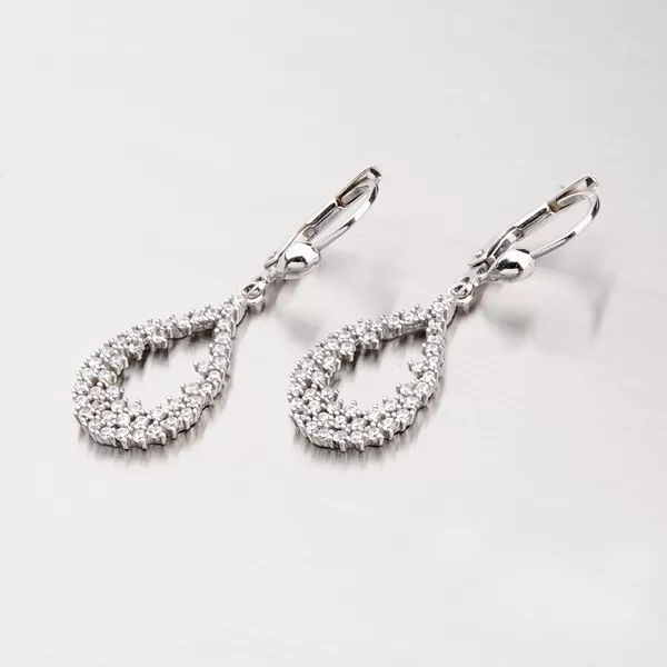 Náušnice so zirkónmi 148-1690