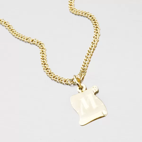 Zlatý pergamen s písmenkom M 43-2065-M