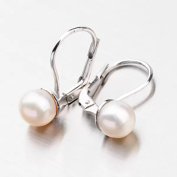 Náušnice s perlou 358P-120184