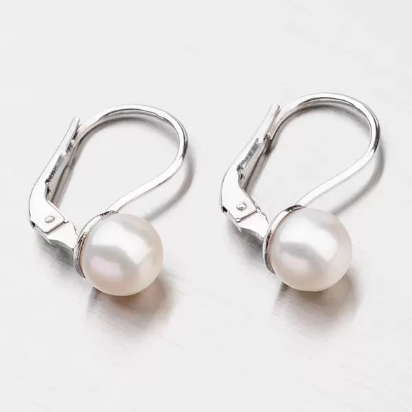 Náušnice s perlou 358P-120184