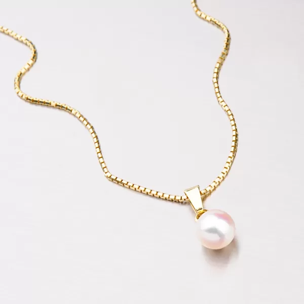 Zlatý prívesok s perlou 352P-130100