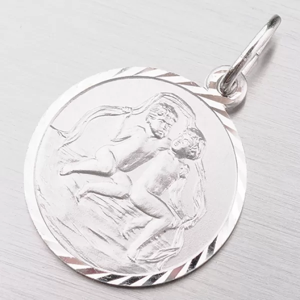 Prívesok zo striebra - Blíženci M5038D-05