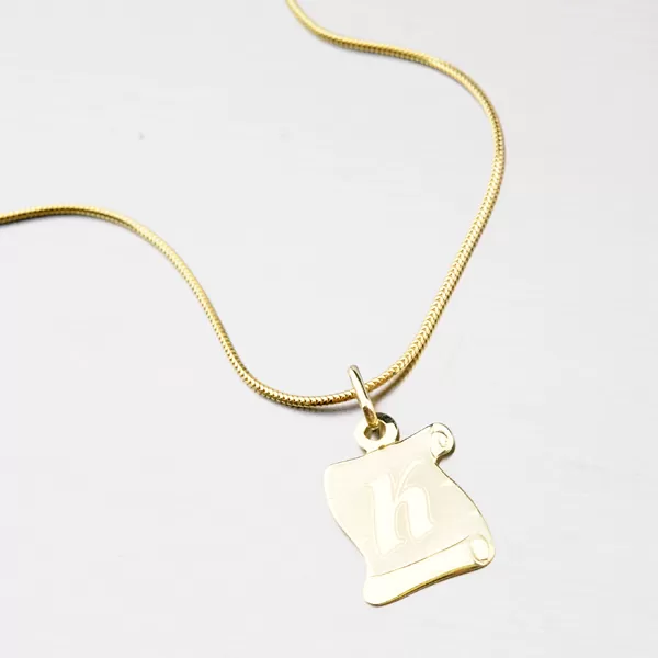 Zlatý pergamen s písmenkom K 43-2065-K