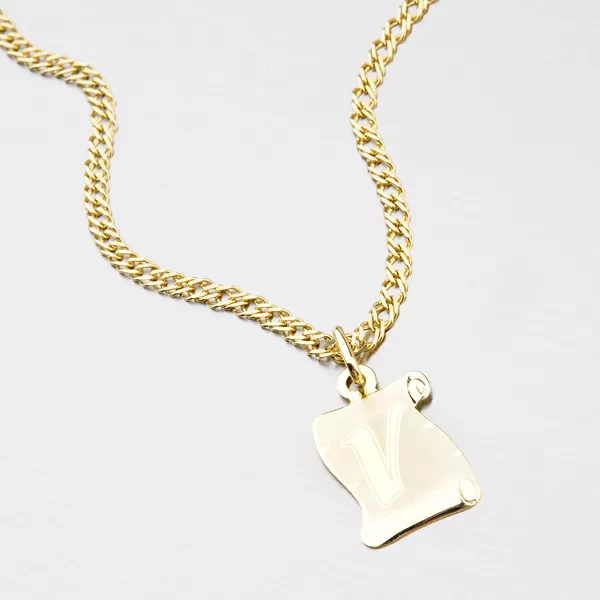 Zlatý pergamen s písmenkom V 43-2065-V