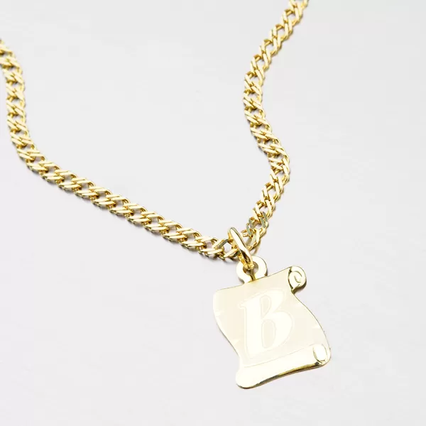 Zlatý pergamen s písmenkom B 43-2065-B