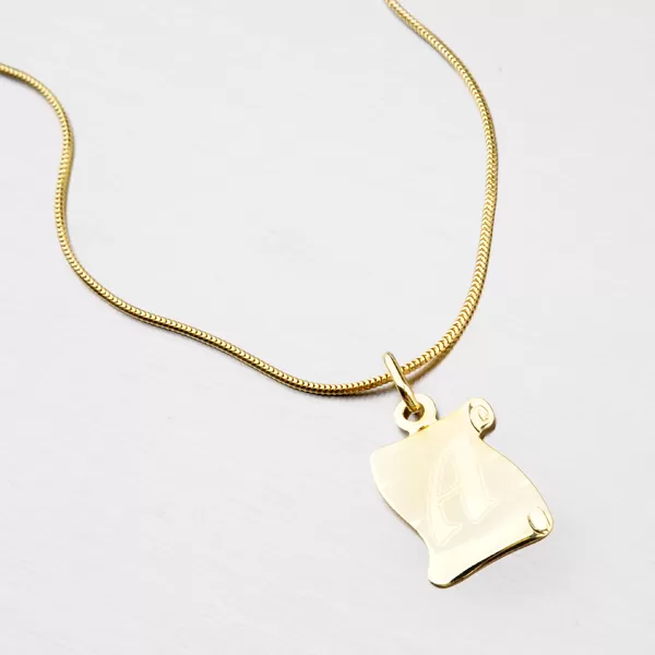 Zlatý pergamen s písmenkom A 43-2065-A