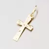 Zlatý kríž s gravírovaním ruky 322p-130099