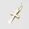 Zlatý kríž s gravírovaním ruky 322p-130099