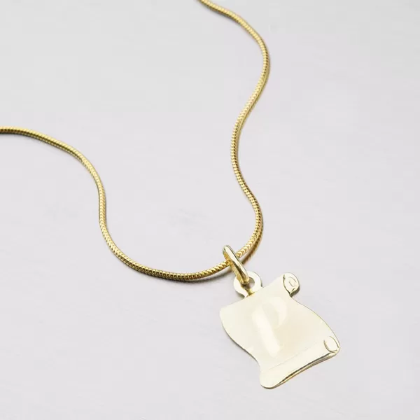 Zlatý pergamen s písmenkom P 43-2065-P