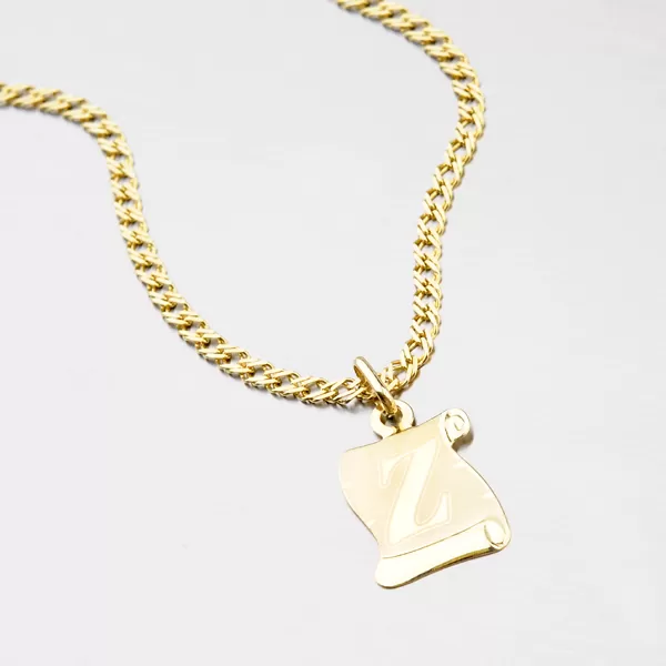 Zlatý pergamen s písmenkom Z 43-2065-Z