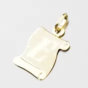 Zlatý pergamen s písmenkom E 43-2065-E