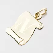 Zlatý pergamen s písmenkom N 43-2065-N