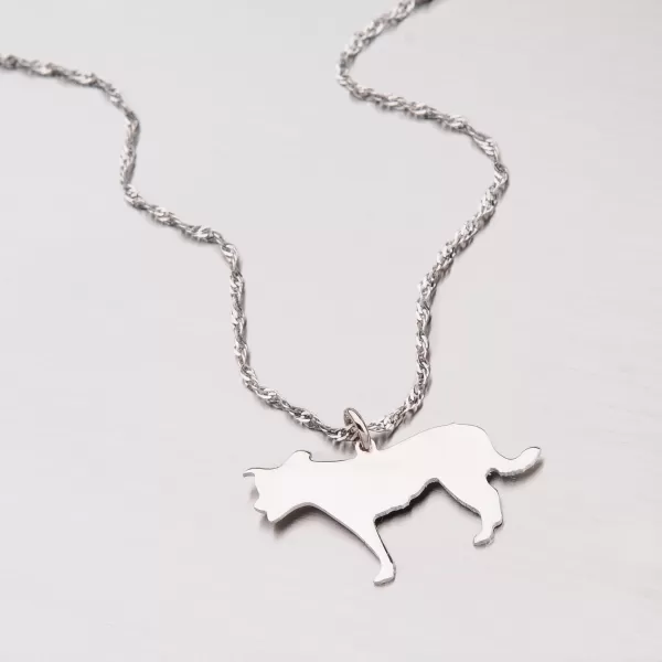 Prívesok - pes zo striebra P1601224-0532-SLX