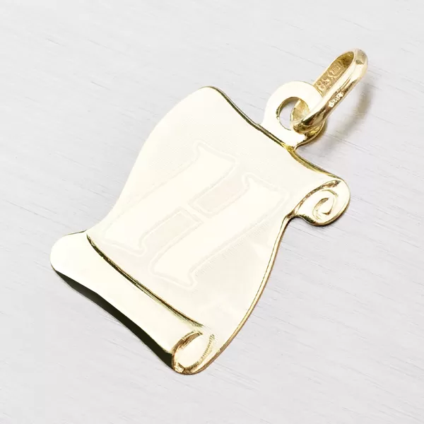 Zlatý pergamen s písmenkom H 43-2065-H