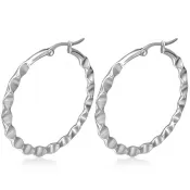 Lesklé oceľové kruhy 35mm GGEO246