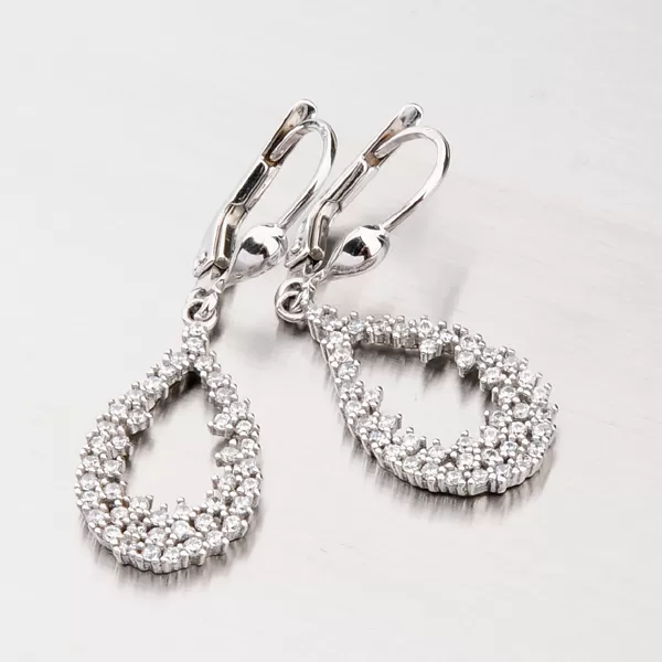 Náušnice so zirkónmi 148-1690