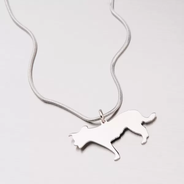 Prívesok - pes zo striebra P1601224-0532-SLX