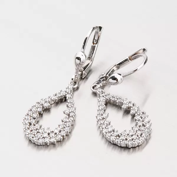 Náušnice so zirkónmi 148-1690