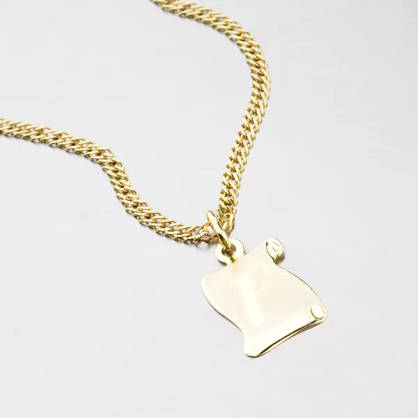 Zlatý pergamen s písmenkom F 43-2065-F