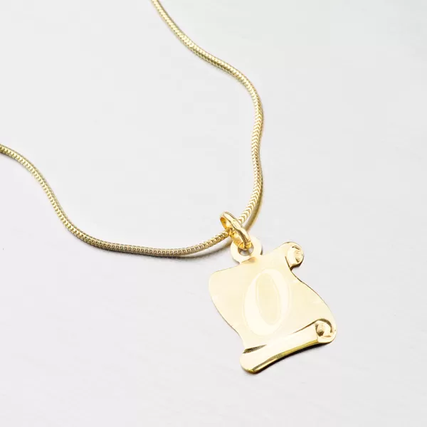 Zlatý pergamen s písmenkom O 43-2065-O