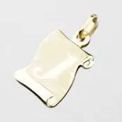 Zlatý pergamen s písmenkom J 43-2065-J