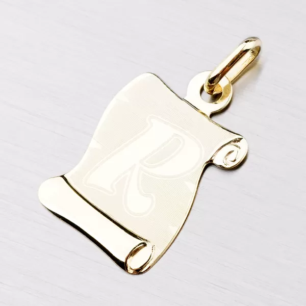 Zlatý pergamen s písmenkom R 43-2065-R