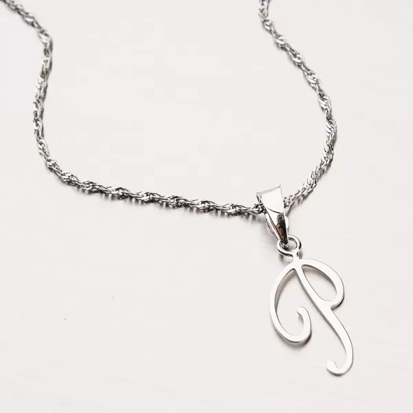 Prívesok - zlaté písmenko P 43-21029-P