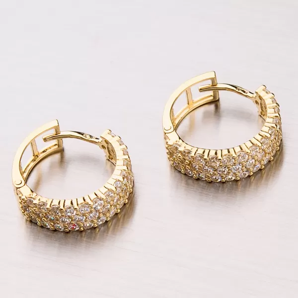 Zdobené zlaté obrúčky 42-31562